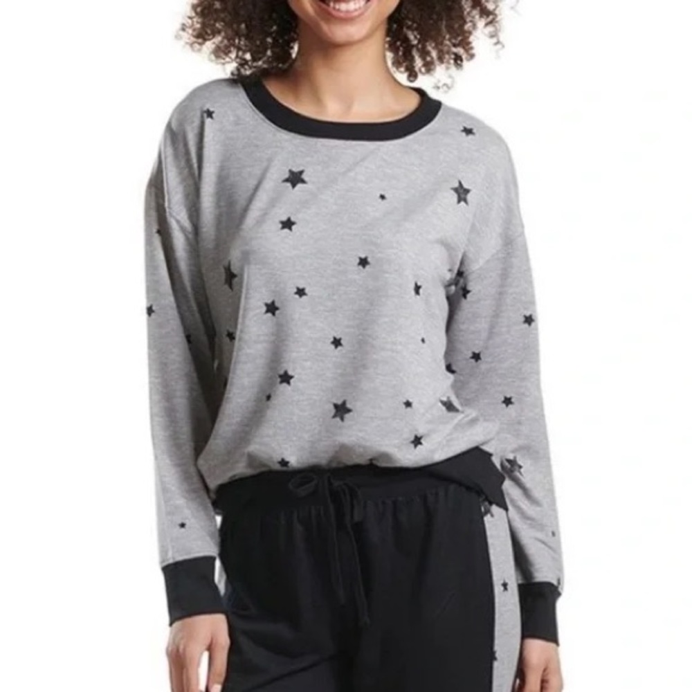M Gray stars splendid oversized sweater